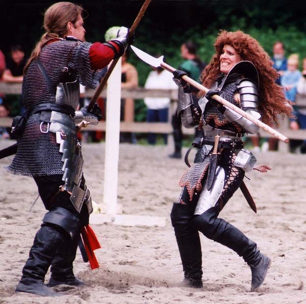 Luchs and Rowan Seattle Knights Bridal Trails 2002
