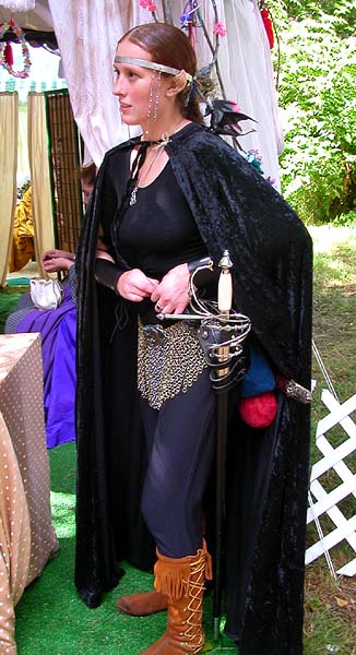 Elf Ranger Silver Bloodstar at Gig Harbor Faire