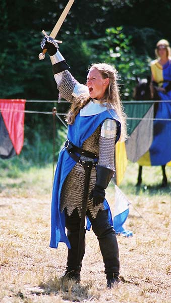 Dame Richildis at the Gig Harbor Faire