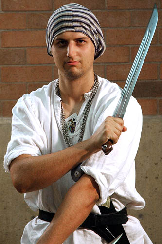 Seattle Swashbucklers - Karl as Blackjack