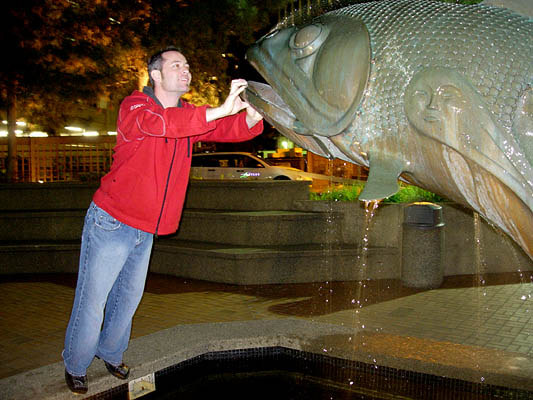 Vancouver Jesse Fish Statue
