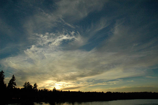 Stanley Park Sunset Vancouver